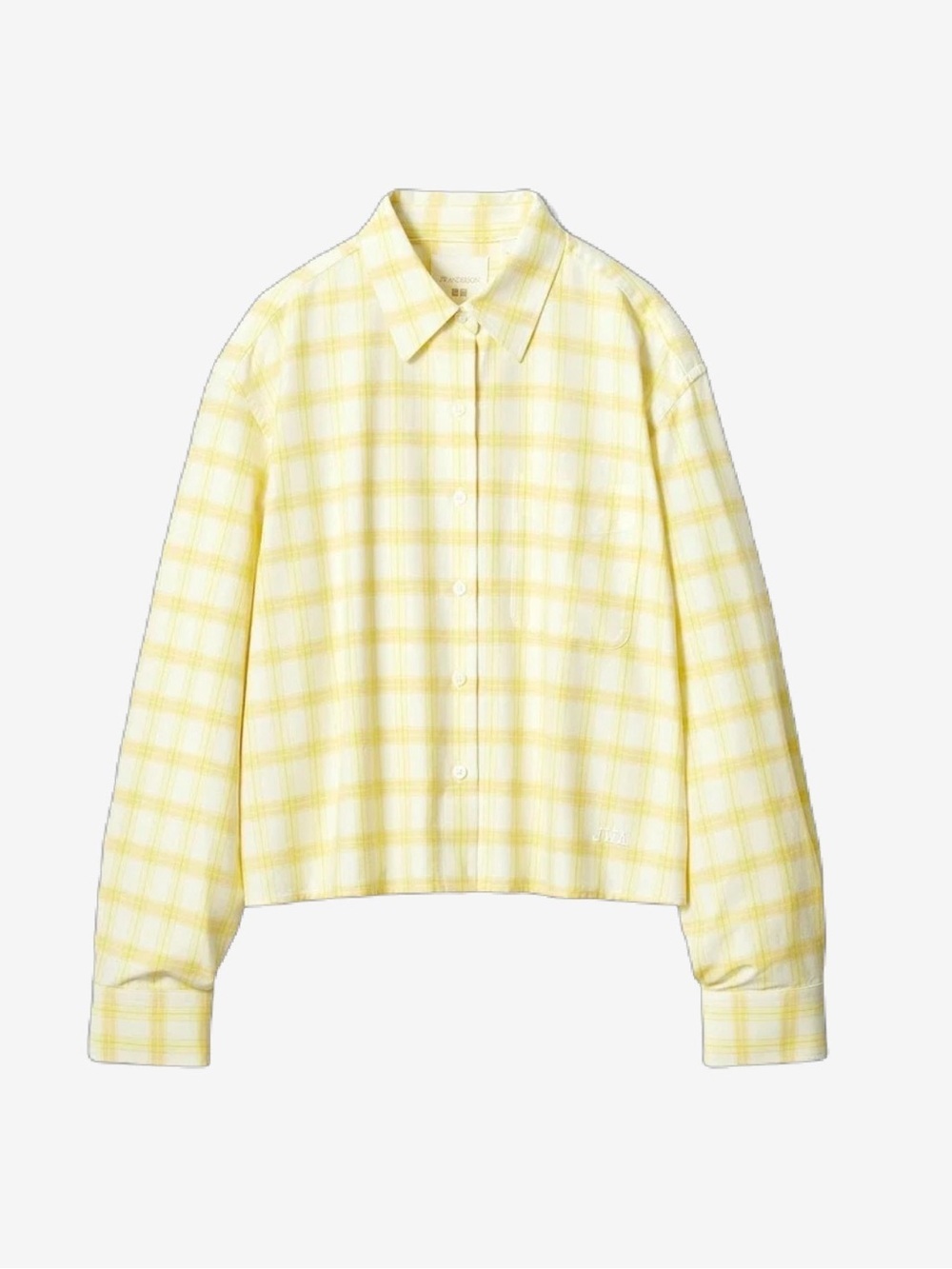 JW Anderson x Uniqlo Yellow Plaid Button-Up Shirt
